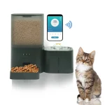 Distributeur de croquettes connecté pour chat 2-en-1 - vue 3