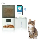 Distributeur de croquettes connecté pour chat 2-en-1 - vue 4