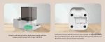 Distributeur automatique pour chats avec fontaine