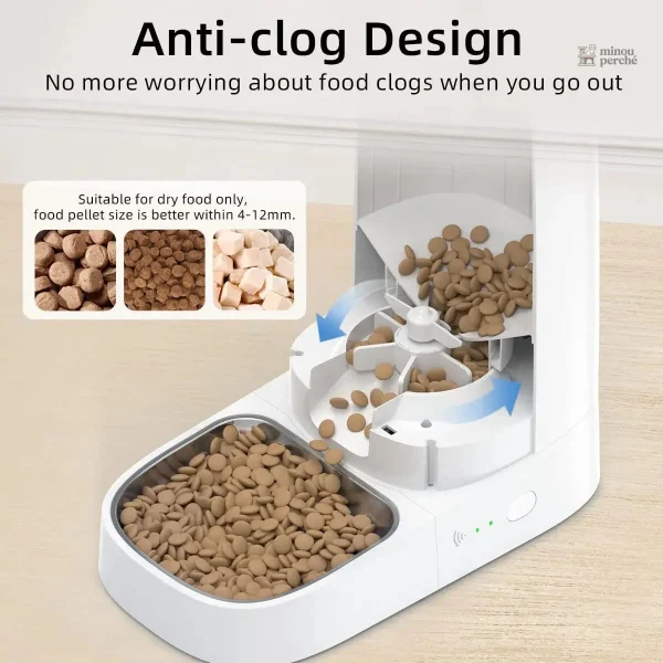 Distributeur intelligent de nourriture pour chats