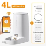 Distributeur de croquettes programmables pour animaux de compagnie