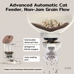 Distributeur de croquettes intelligent pour chat