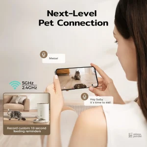 Distributeur WiFi pour chats, capacité de 4,5L