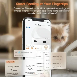 Distributeur automatique pour pâtée pour chat