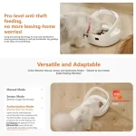 Distributeur pour chat avec reconnaissance RFID