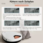 Distributeur intelligent de pâté et croquettes pour chat