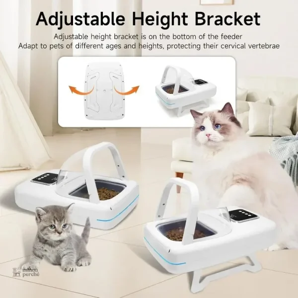 Distributeur intelligent pour pâtée chat