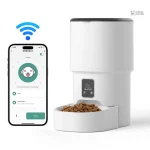 Distributeur de croquettes connecté pour animaux de compagnie