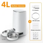 Alimentation programmée pour chats avec connectivité