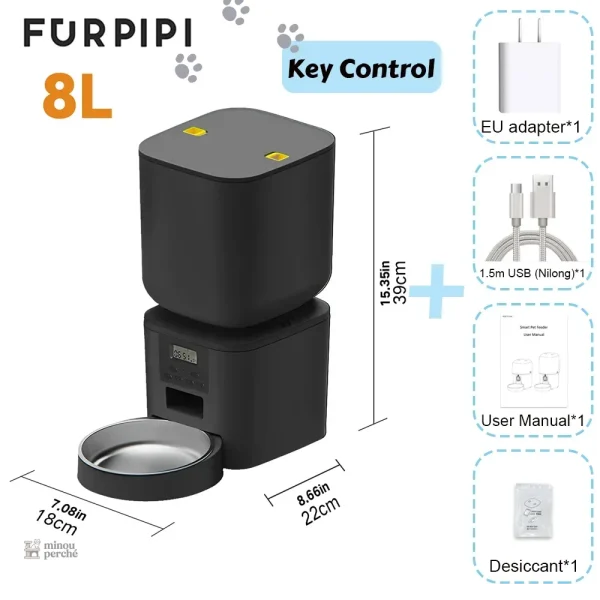 Conception pratique pour l'alimentation des chats