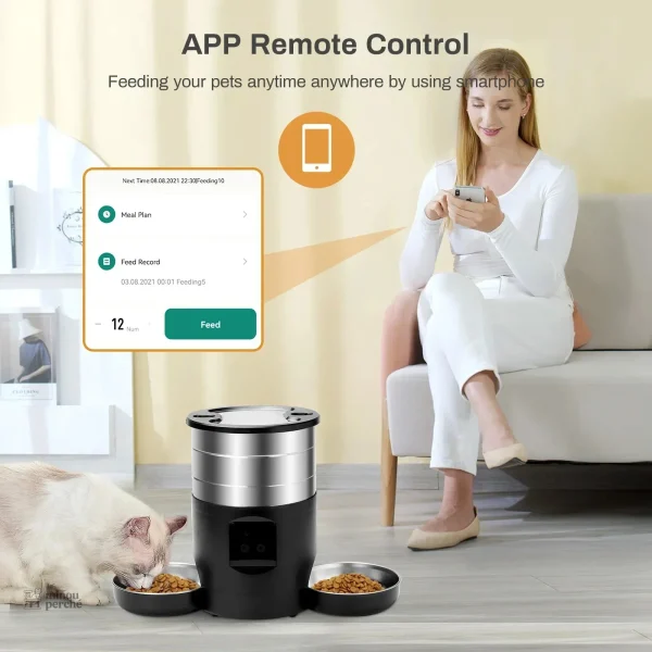 Repas Zen : distributeur programmable pour croquettes