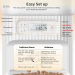 Distributeur programmable pour une alimentation douce