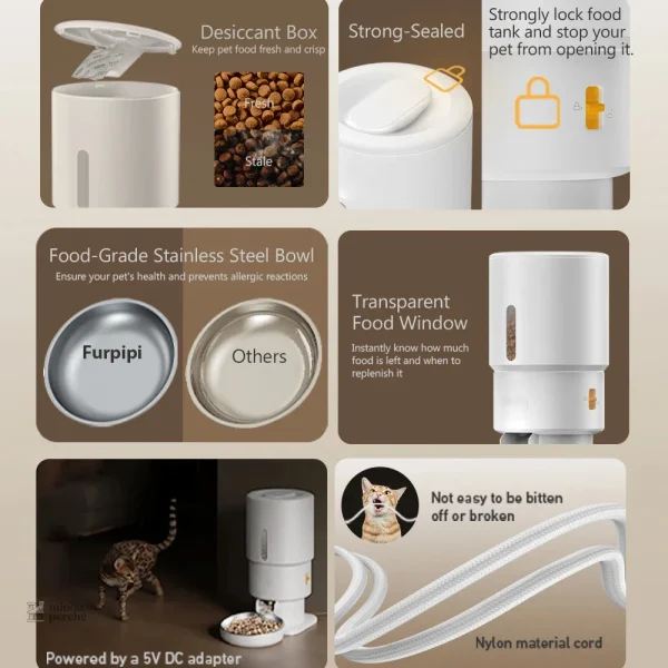 Miaou Vision Pro : alimentation automatique pour félins