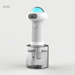 Distributeur de mousse ludique en forme d'OVNI