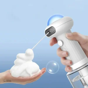 Tapis de litière avec distributeur de mousse intégré