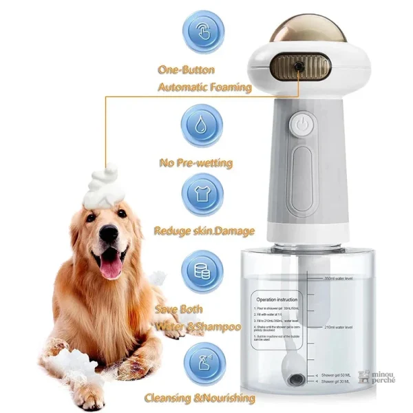 BubbleZen, solution de nettoyage pour animaux