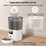 Distributeur de nourriture pour chat pratique et autonome