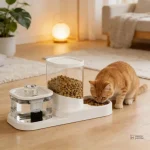 Distributeur de nourriture pour chat Coin Gourmand