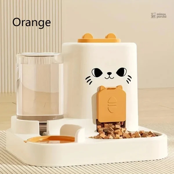 Distributeur de nourriture et d'eau Miaou