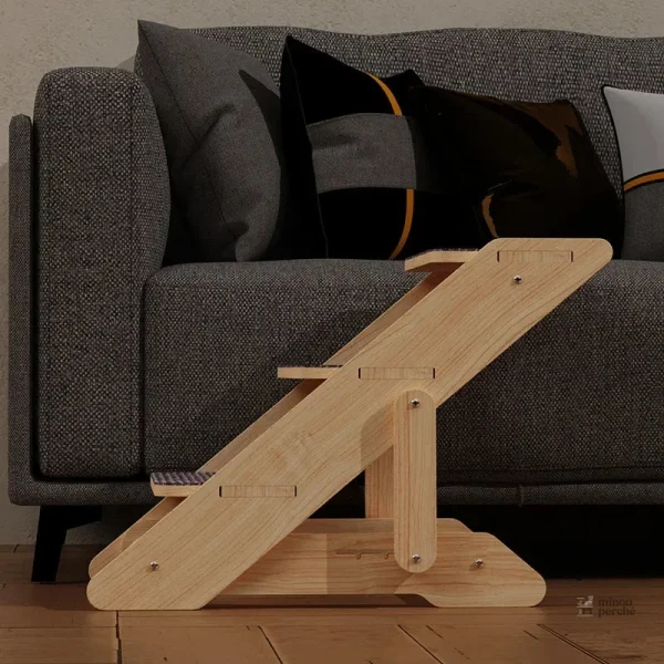 Escalier pour faciliter l'accès aux espaces élevés