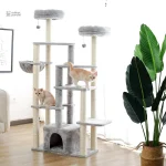 Perchoirs confortables sur l'arbre à chat Griff'Oasis