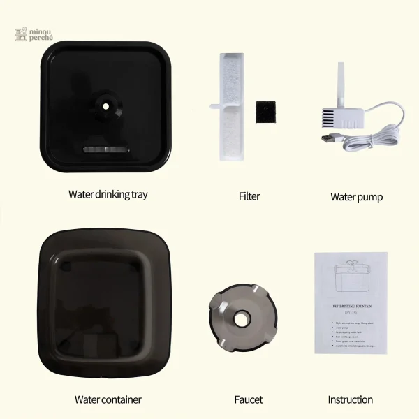 HydraSense : fontaine à eau automatique pour chats