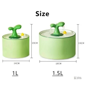Distributeur d'eau silencieux pour chats