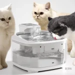 Fontaine à eau chat sans fil 4,5L HydraZen Flow