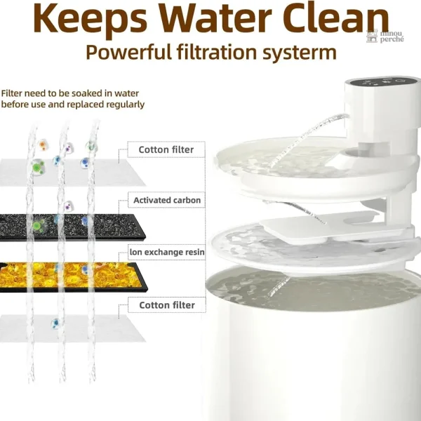 Accessoire pour hydratation optimale des chats