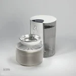 Fontaine à eau pour chat, design innovant en inox