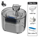 Fontaine à eau pour chat automatique 2.2L Moustachette - vue 4