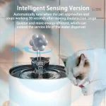 Système de filtration pour une eau fraîche pour chats