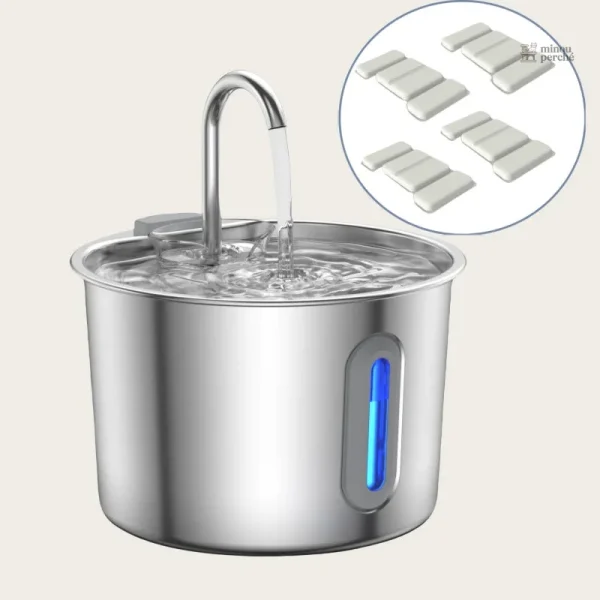 Accessoire pour chat : fontaine à eau durable et pratique