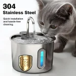 Perle d’Eau : fontaine à eau pour chats élégante