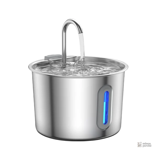 Fontaine à eau pour chat, système de filtration avancé