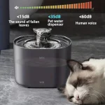 Fontaine à eau pour chat 2,2L Brume Paisible
