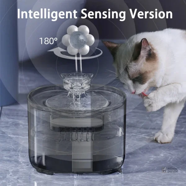 Fontaine à eau pour chat, hydratation optimale