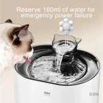 Fontaine pour chat avec système de circulation d'eau