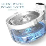 Fontaine sans fil pour hydratation féline optimale