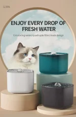 Fontaine à eau pour chats, 3 litres de capacité