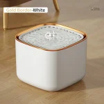 Design ergonomique de la fontaine GoutteDouce pour chats