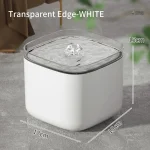Distributeur d'eau pour chats, facile à nettoyer