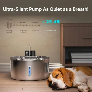 Distributeur d'eau pour chat 7L design Océan Libre