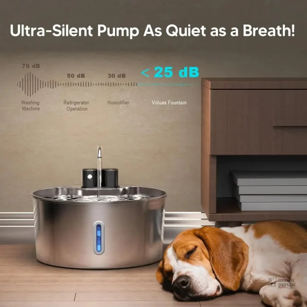 Distributeur d'eau pour chat 7L design Océan Libre