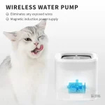 Fontaine à eau pour chats avec filtration continue