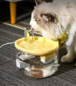 Fontaine à eau pour chat Goutte Dorée
