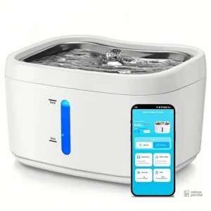 Fontaine à eau connectée pour chat 2,5L "Aura Connect
