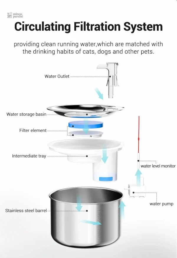 Design épuré pour la maison et les chats