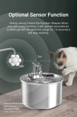 Fontaine à eau pour chat facile à entretenir