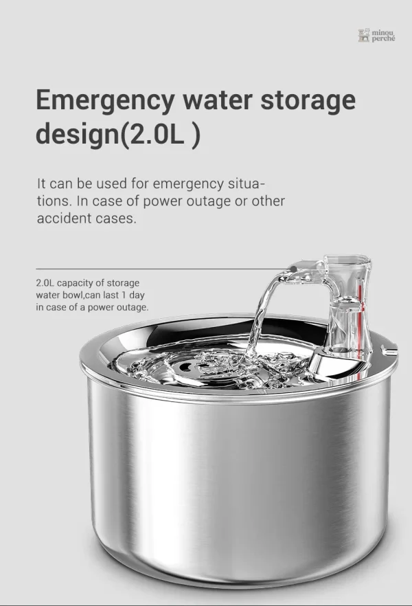 Filtration efficace pour une eau fraîche